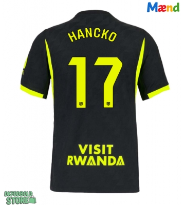 Atletico Madrid David Hancko #17 Replika Udebanetrøje 2026-27 Kortærmet